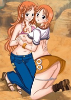 0125 one piece nami and nami nudity by artemisumi d556azd