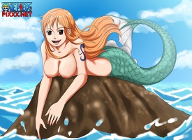 23 What-If-Nami-Is-A-Mermaid-Requested-by-koy