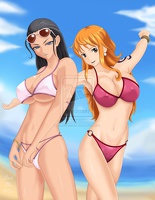 0062 nami and robin summer time by darkthewise d3l272z